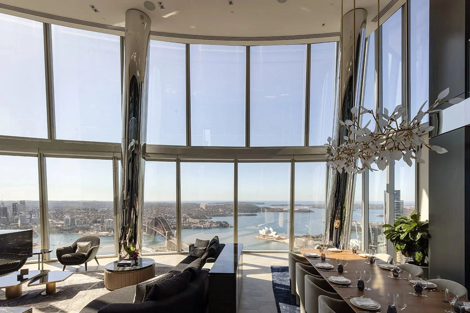 Crown Penthouse, Barangaroo · interiors photography by Jason Romeo · view 4