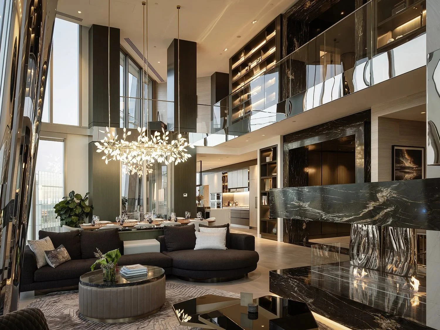 Crown Penthouse, Barangaroo · interiors photography by Jason Romeo · view 5